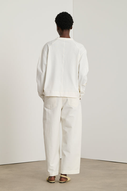 Pantalón Clovis - Crudo - Algodón - Mujer