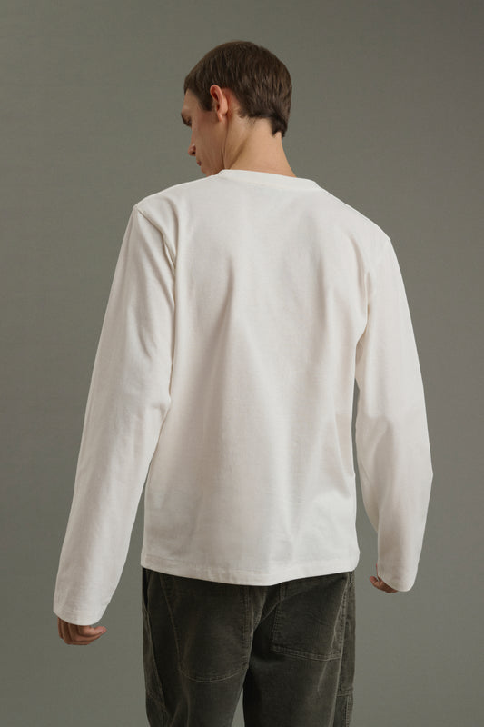 Camiseta Thomas - Crudo - Algodón - Hombre