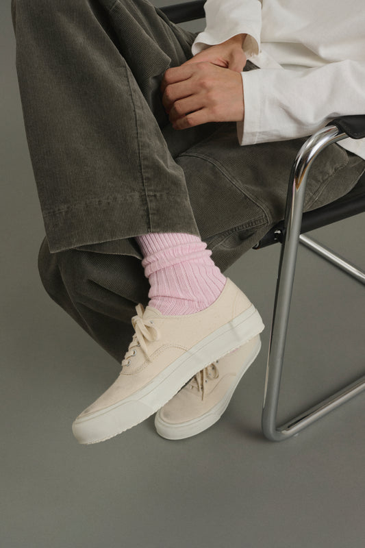 Calcetines Barth - Rosa pálido - Algodón - Hombre