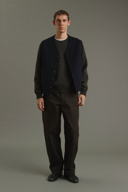 Chaqueta Romain - Azul marino intenso - Doble faz - Hombre