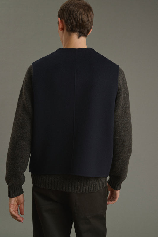 Chaqueta Romain - Azul marino intenso - Doble faz - Hombre