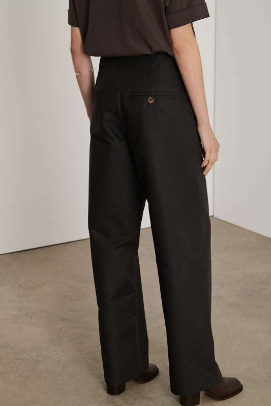 Pantalón Blair - Carbón - Algodón - Mujer