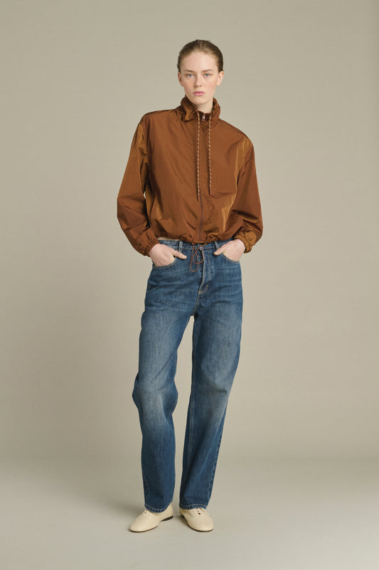 Vaqueros Lucien - Denim Azul Desgastado - Coton - Mujer