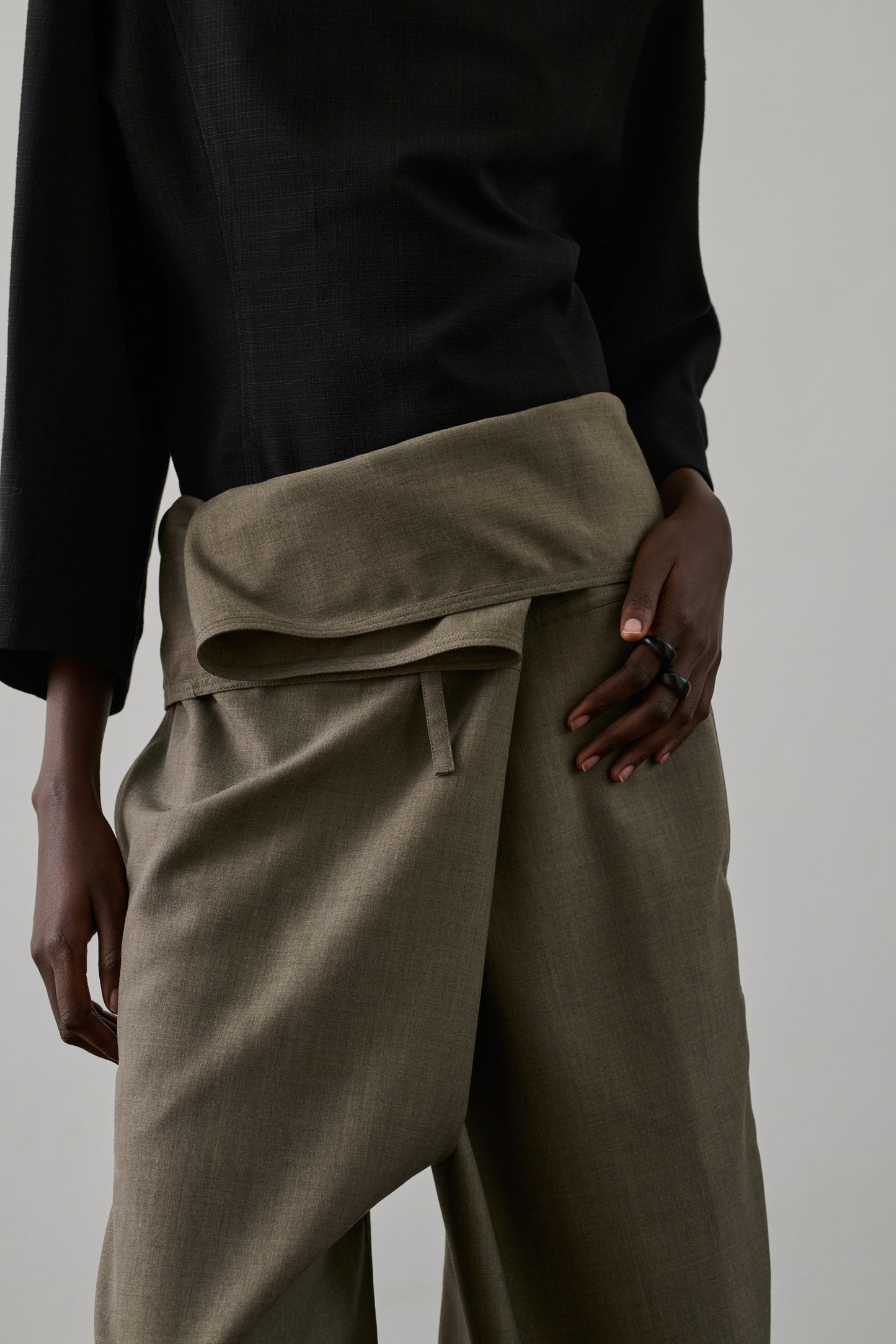 Pantalon Aloe - Gris Vert - Femme