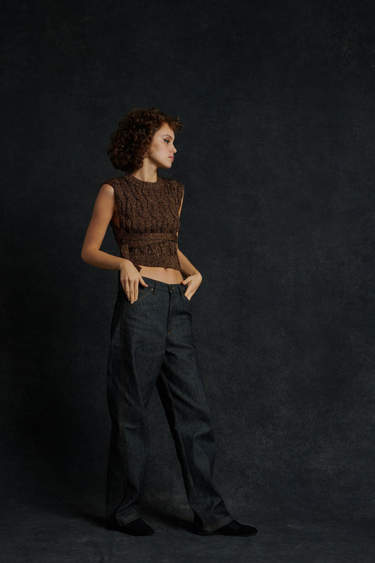 JERSEY STARLETTE ORO ANTIGUO