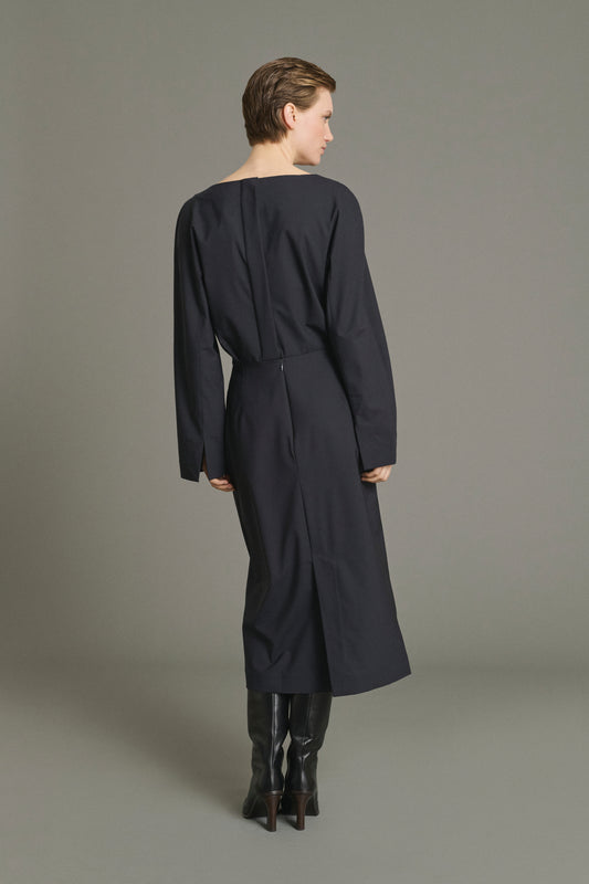 Vestido Julia - Dark Navy - Mujer