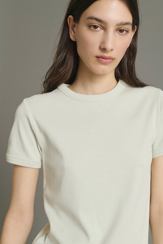 Camiseta Aristide - Menta - Algodón - Mujer