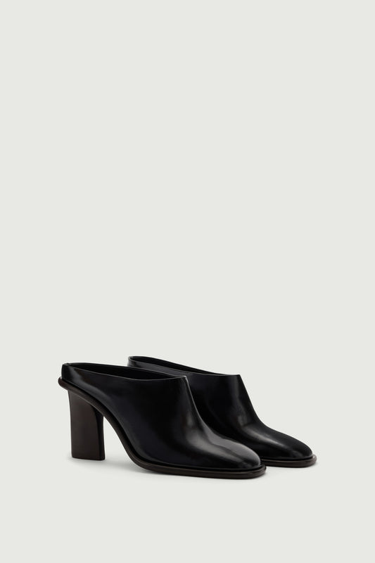 Mules Elba - Negro - Cuero - Mujer
