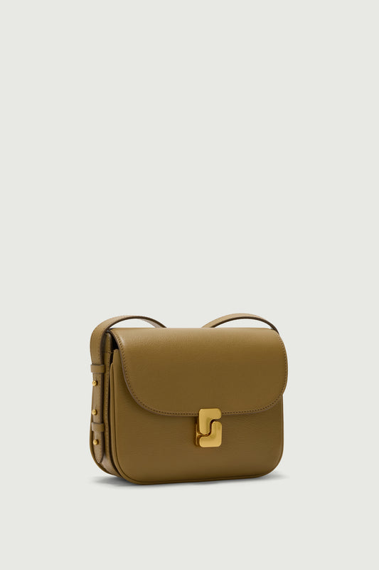 Bolso Bellissima Mini - Bronce - Cuero - Mujer
