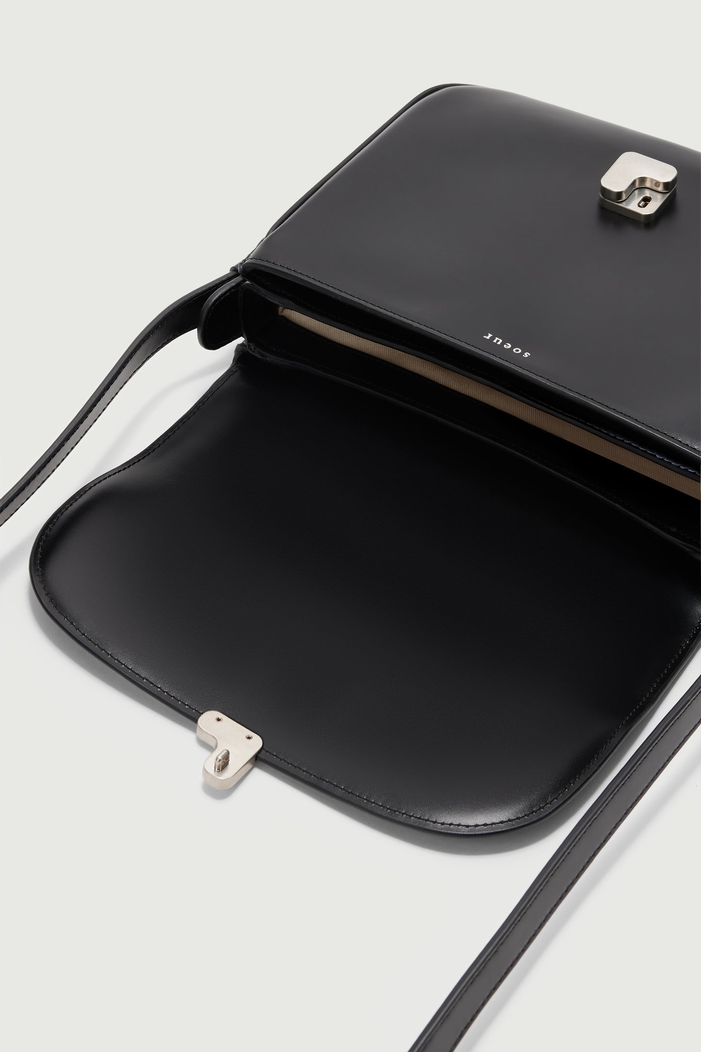 Bolso Bellissima Maxi - Negro - Cuero - Mujer