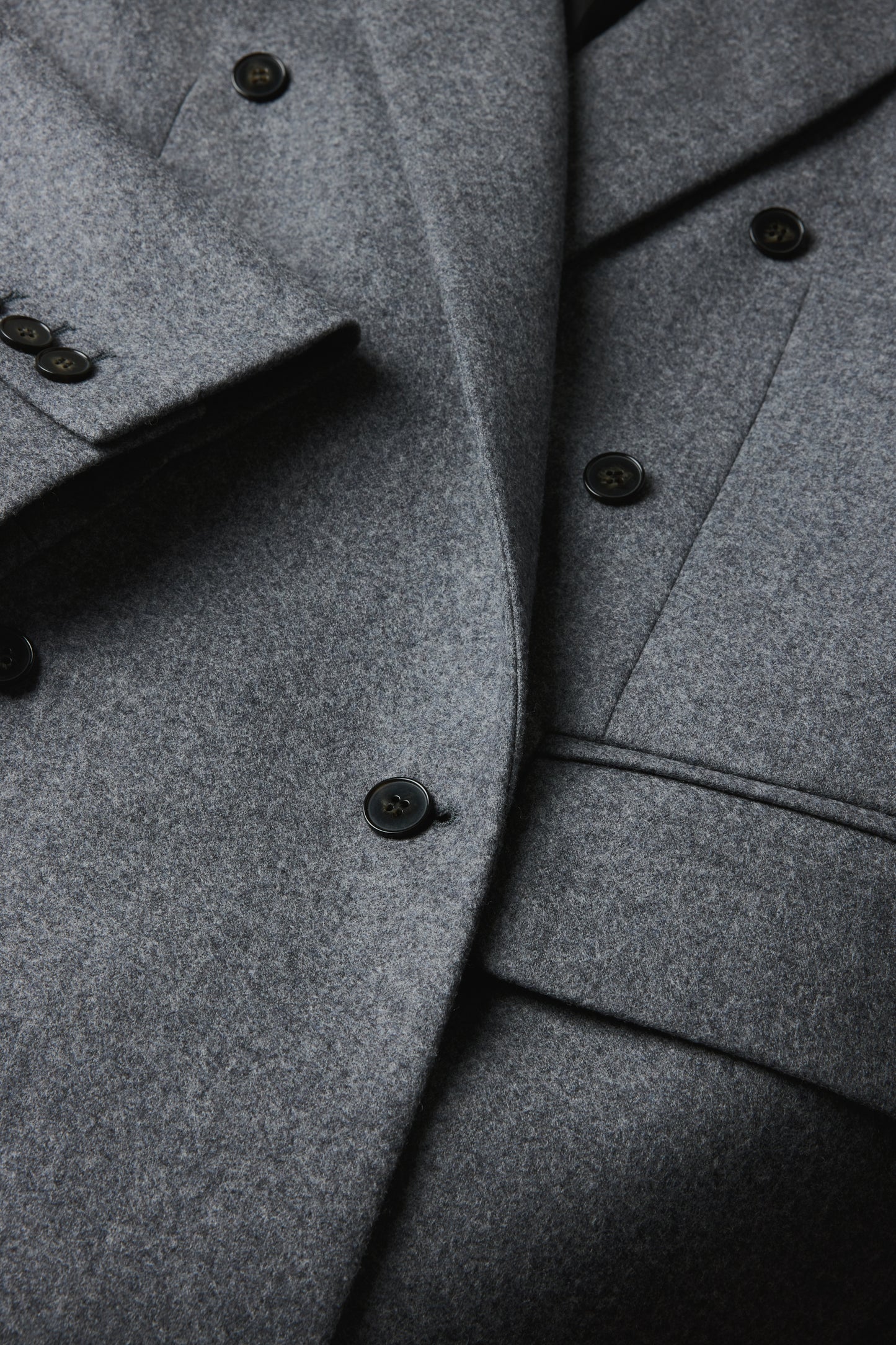 Chaqueta Helga - Gris Jaspeado - Lana - Mujer