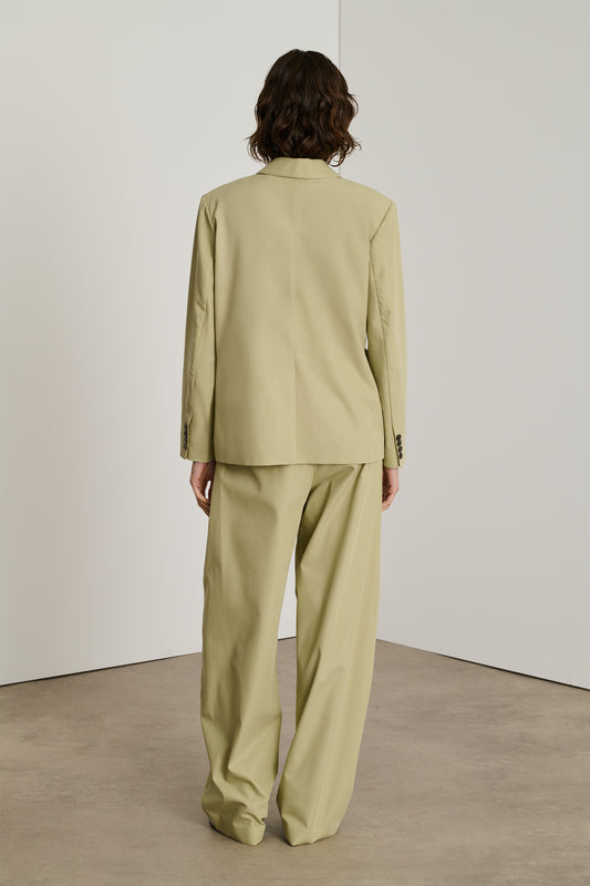 Chaqueta Clemence - Tilleul - Algodón - Mujer