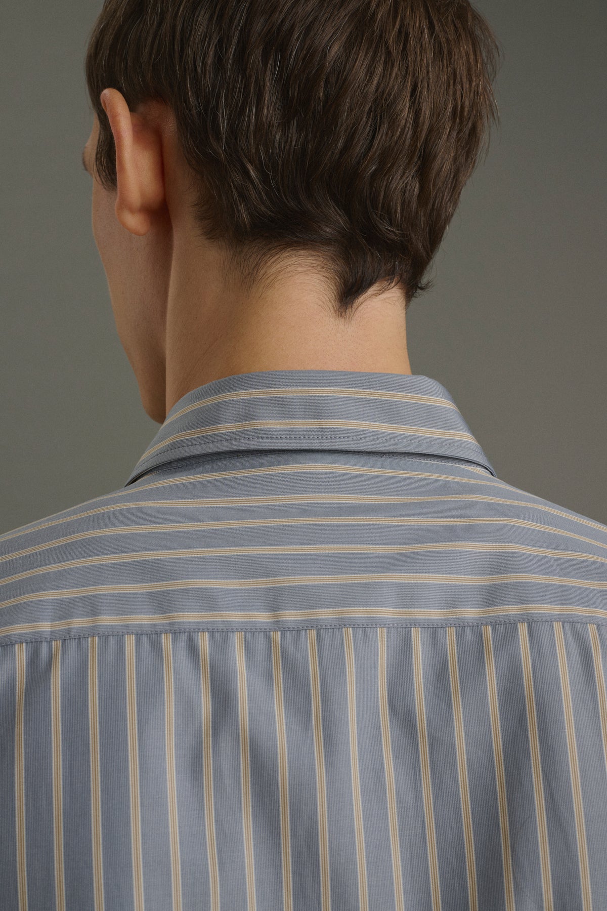 Camisa Glenn - Antracita/Bronce - Algodón - Hombre vue 6