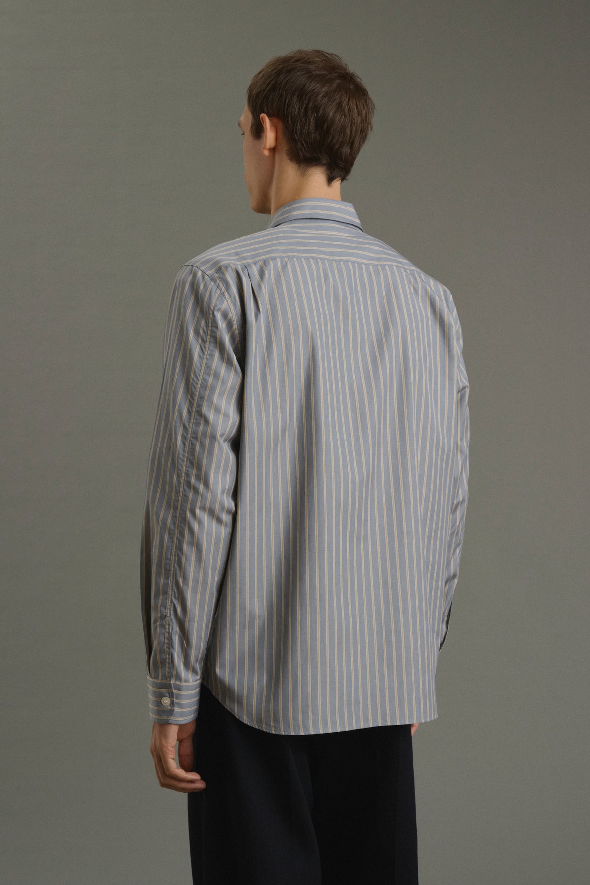 Camisa Glenn - Antracita/Bronce - Algodón - Hombre vue 5