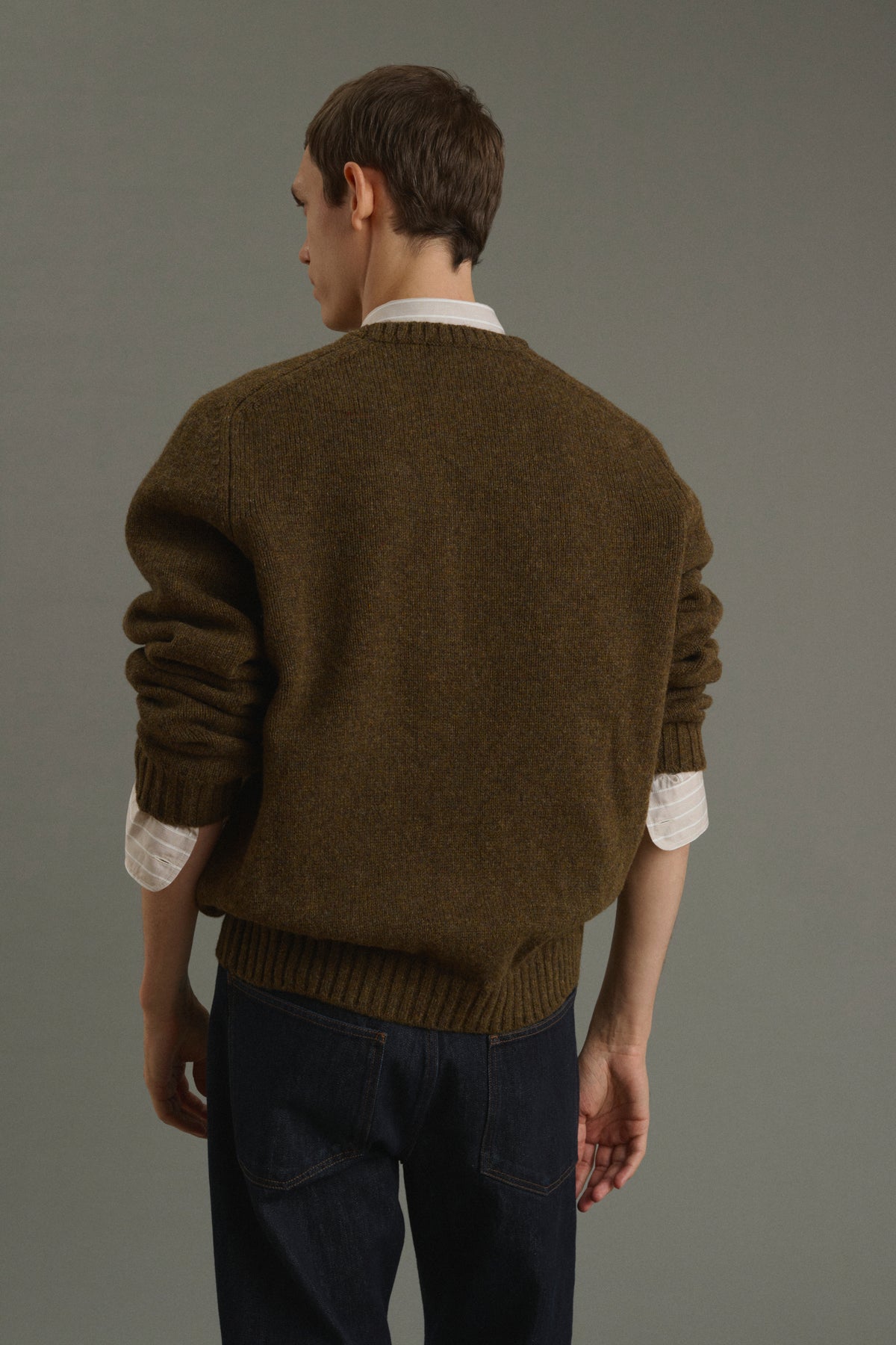 Jersey Isamu - Marrón - Lana - Hombre