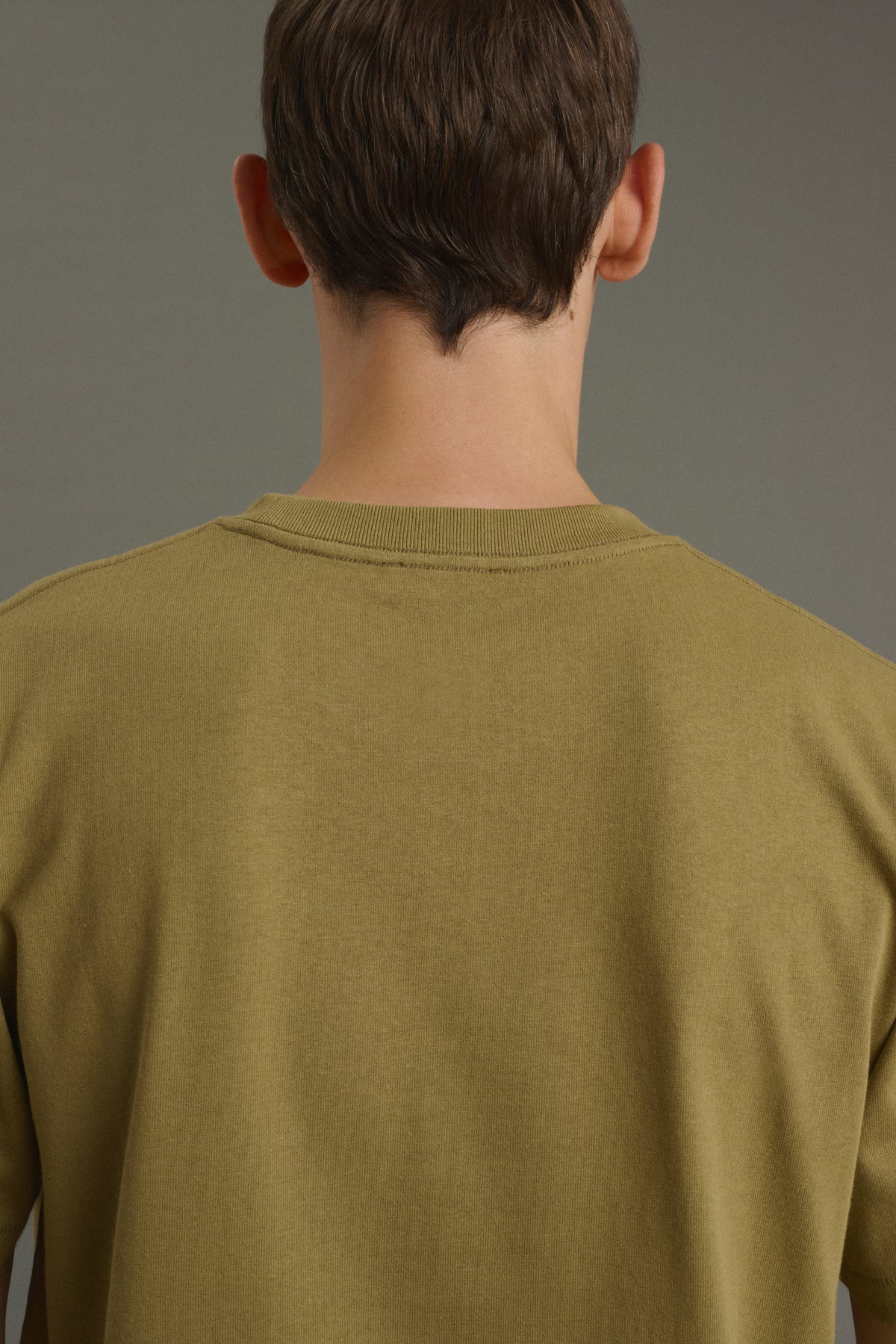 Camiseta Owen - Caqui claro - Algodón - Hombre vue 5