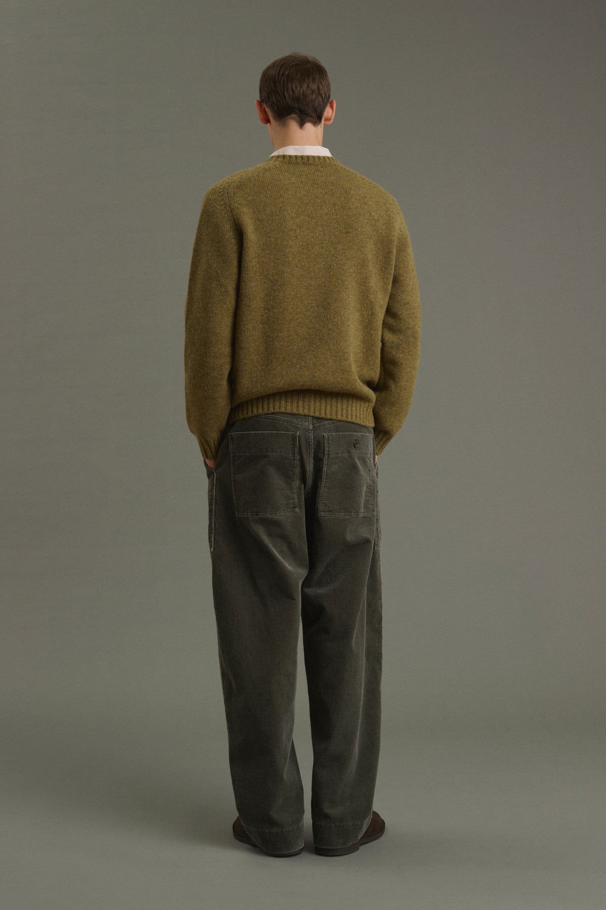 Pantalón Kurtis - Gris verdoso - Algodón - Hombre vue 2