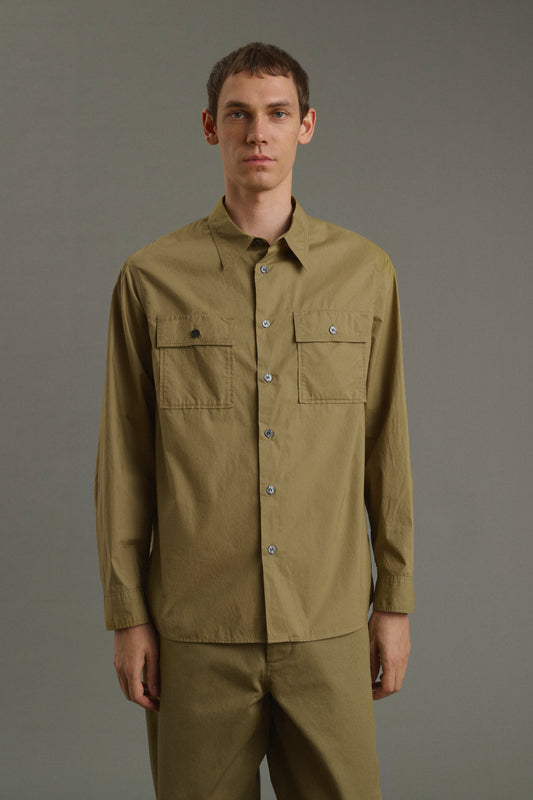 Camisa Isaac - Beige - Algodón - Hombre