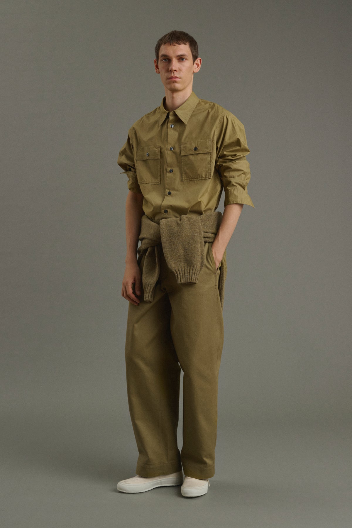 Camisa Isaac - Beige - Algodón - Hombre