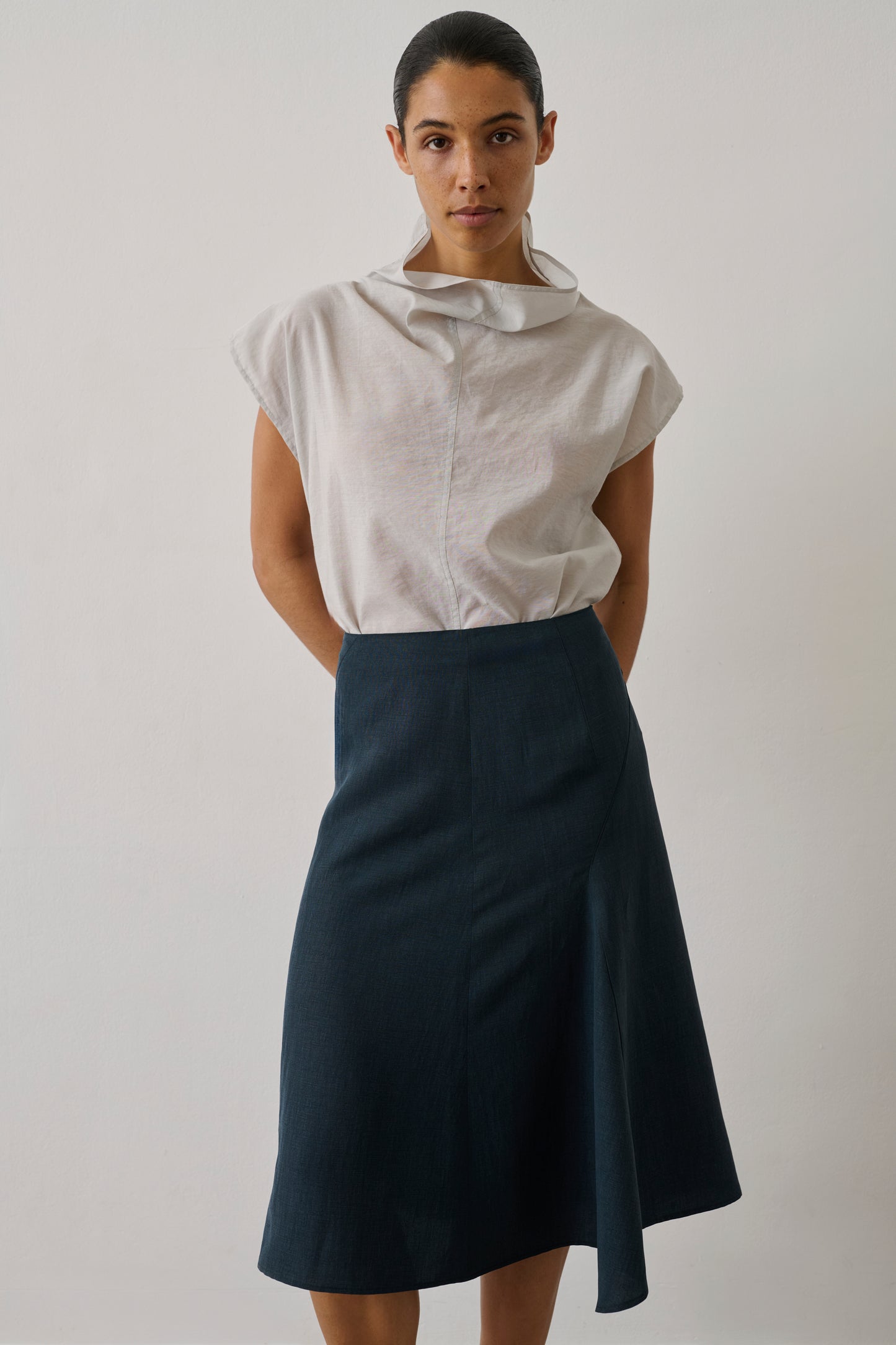 Blusa Izumi - Gris claro - Mujer