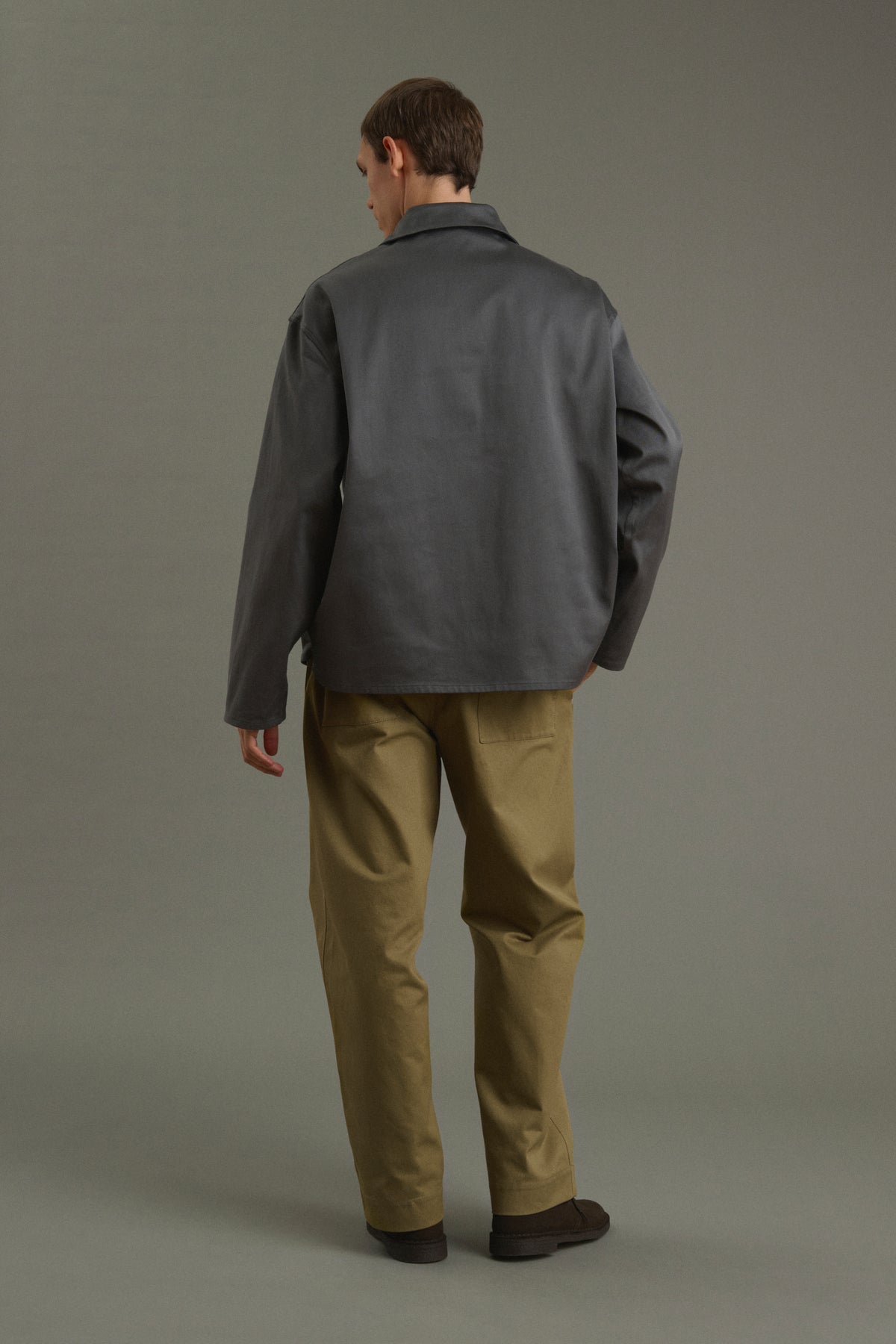Chaqueta marinera Pierre - Gris oscuro - Algodón - Hombre