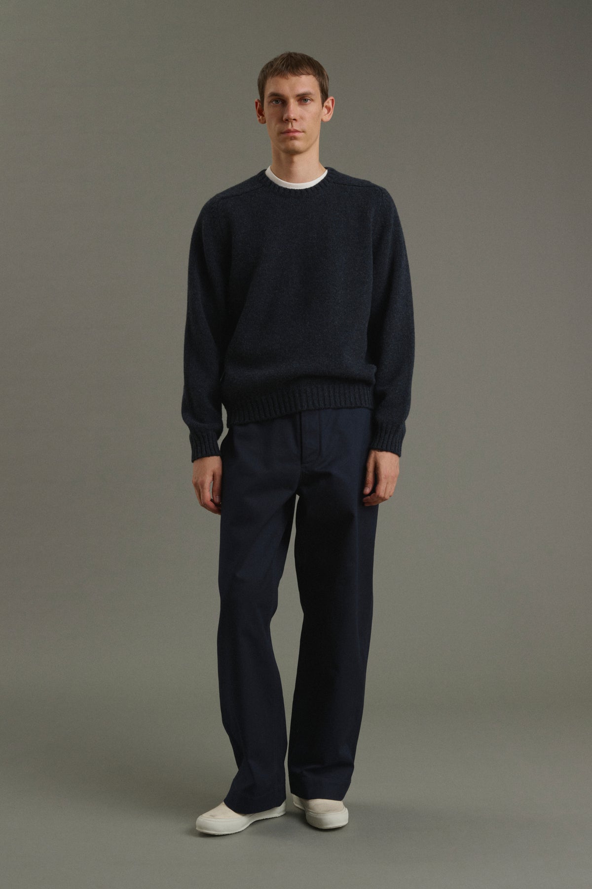 Pantalón Chet - Azul marino - Algodón - Hombre vue 1