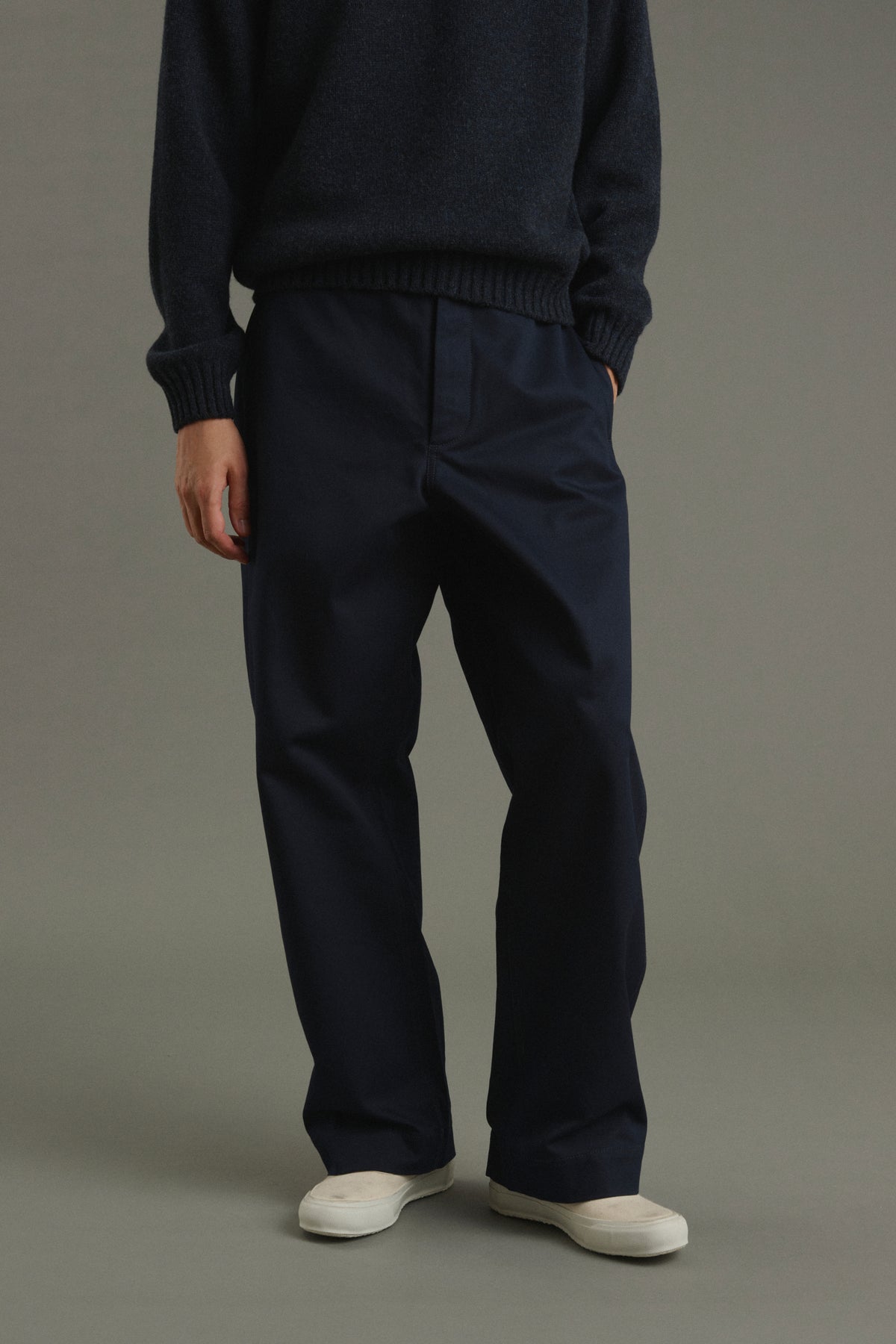 Pantalón Chet - Azul marino - Algodón - Hombre vue 3