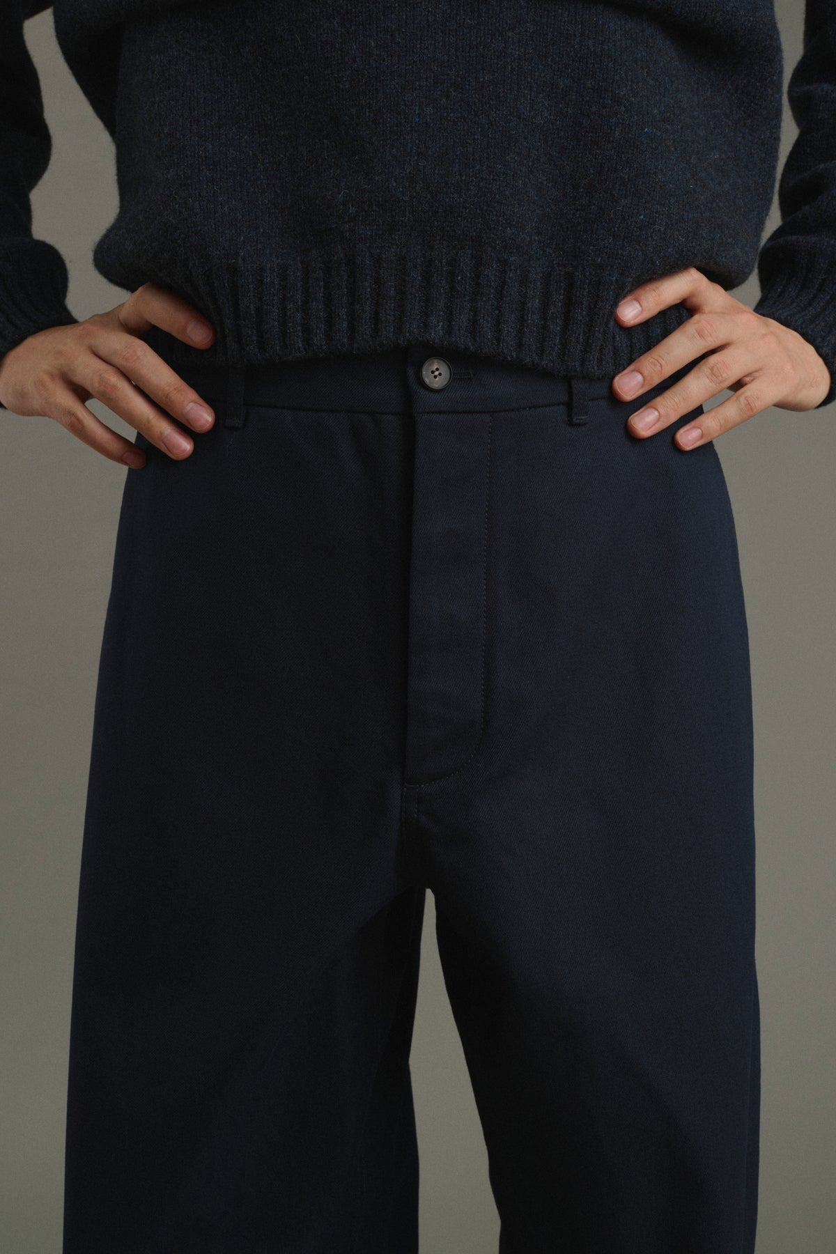 Pantalón Chet - Azul marino - Algodón - Hombre vue 4