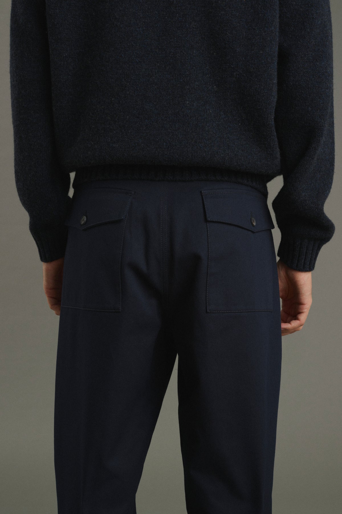 Pantalón Chet - Azul marino - Algodón - Hombre vue 5