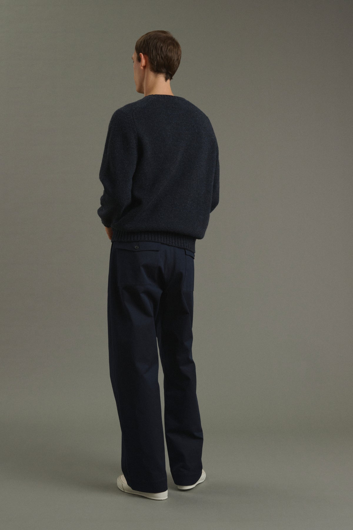 Pantalón Chet - Azul marino - Algodón - Hombre vue 2