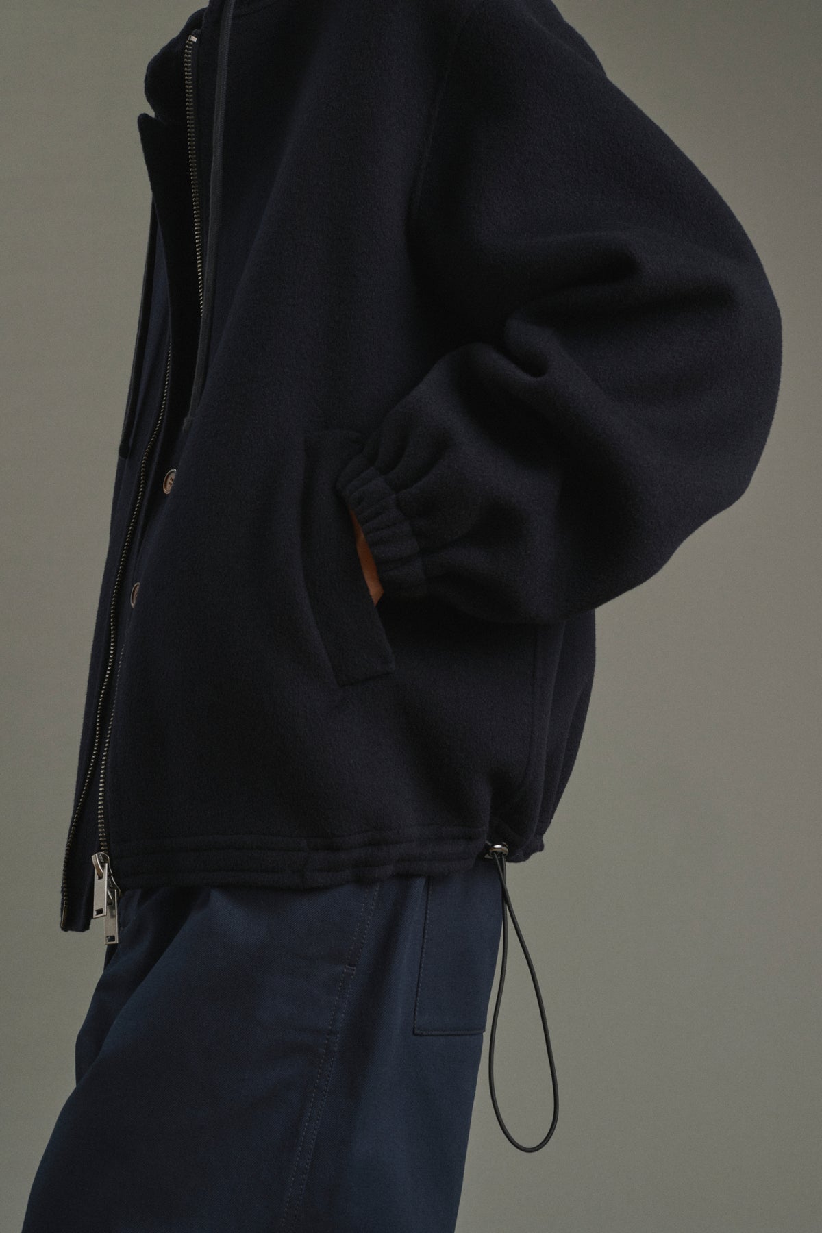 Chaqueta Max - Azul marino intenso - Doble faz - Hombre vue 3