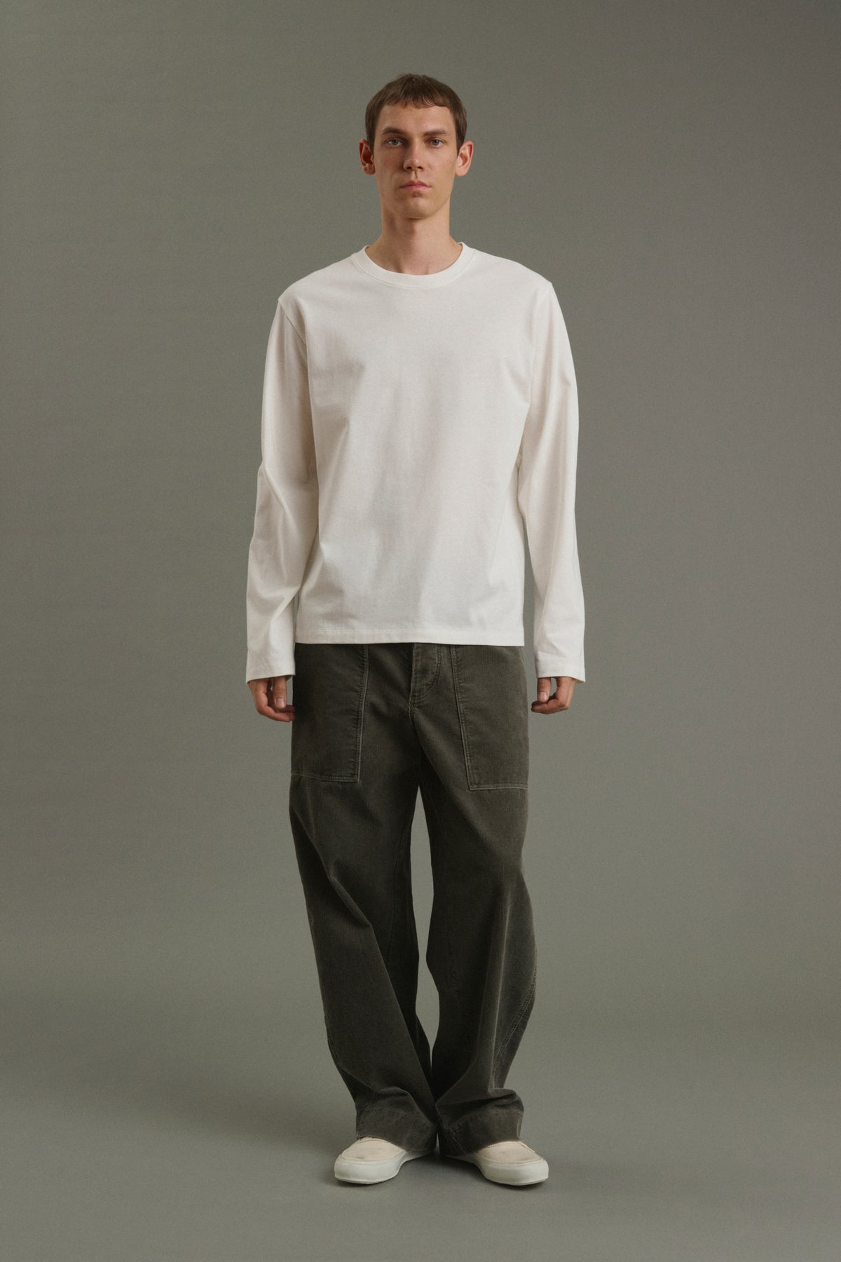 Camiseta Thomas - Crudo - Algodón - Hombre vue 1