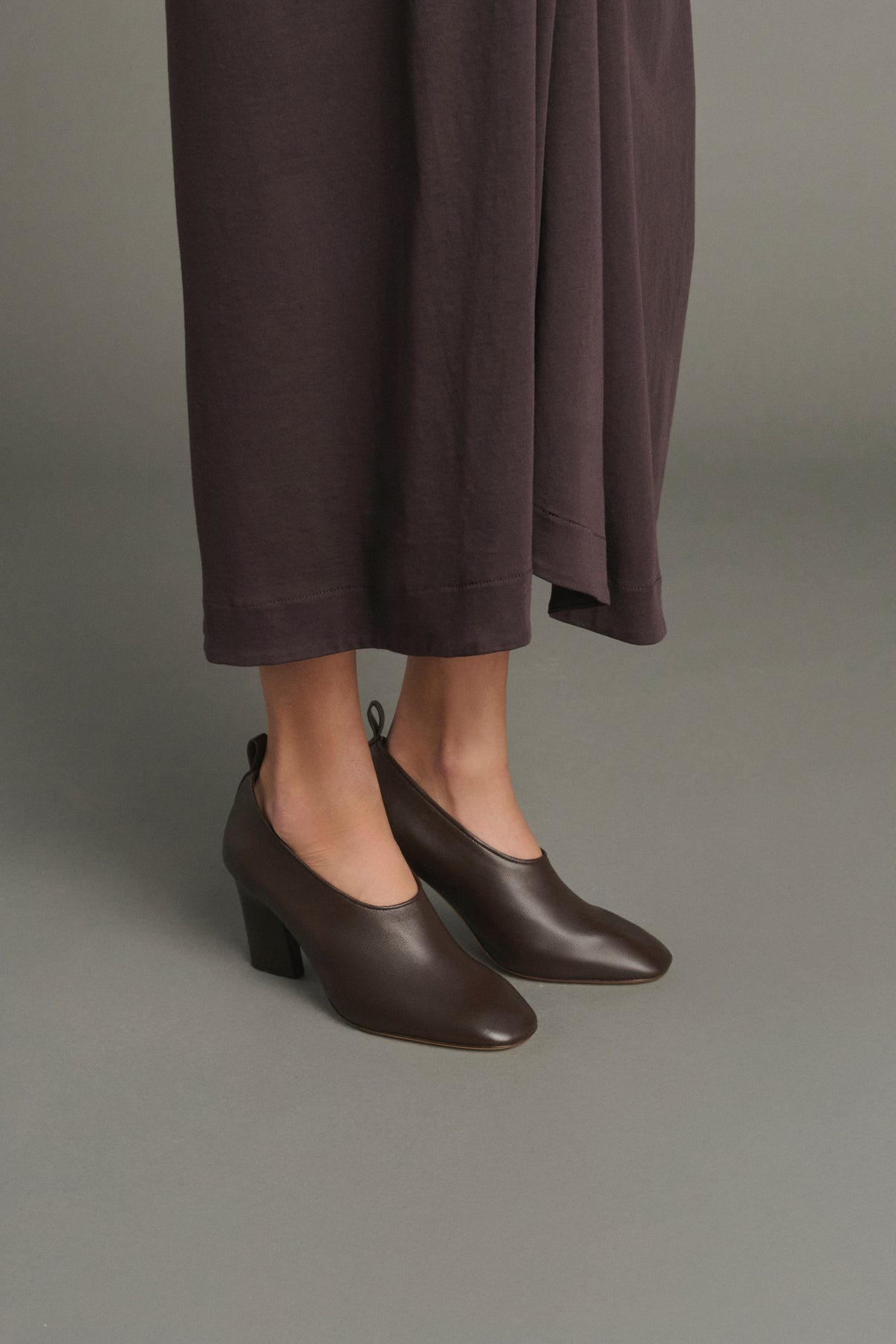 Zapatos de tacón Thea - Marrón cálido - Cuero - Mujer vue 2