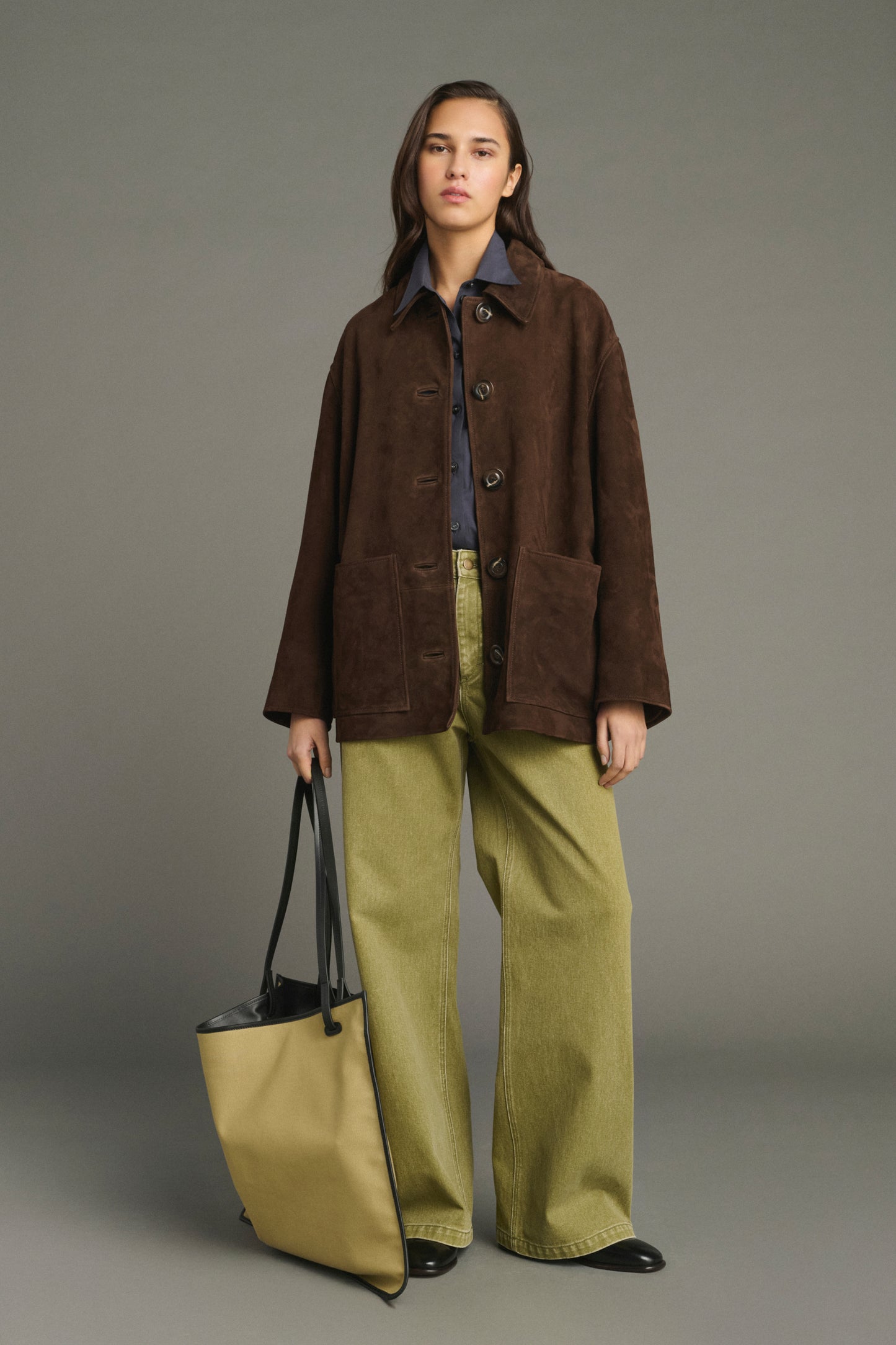 Chaqueta Vincenzo - Ébano - Cuero - Mujer