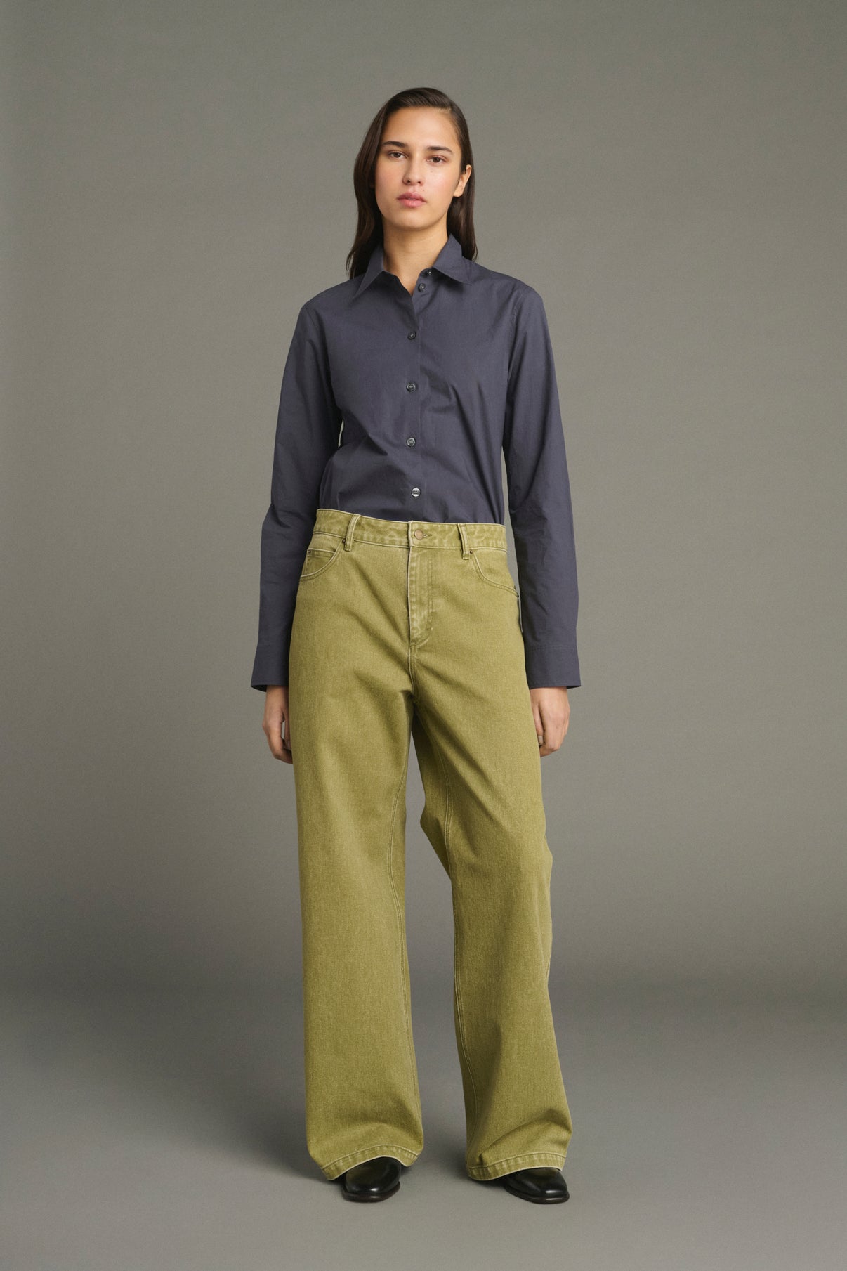 Jersey Karl - Marrón Chiné - Lana Merino - Mujer vue 1