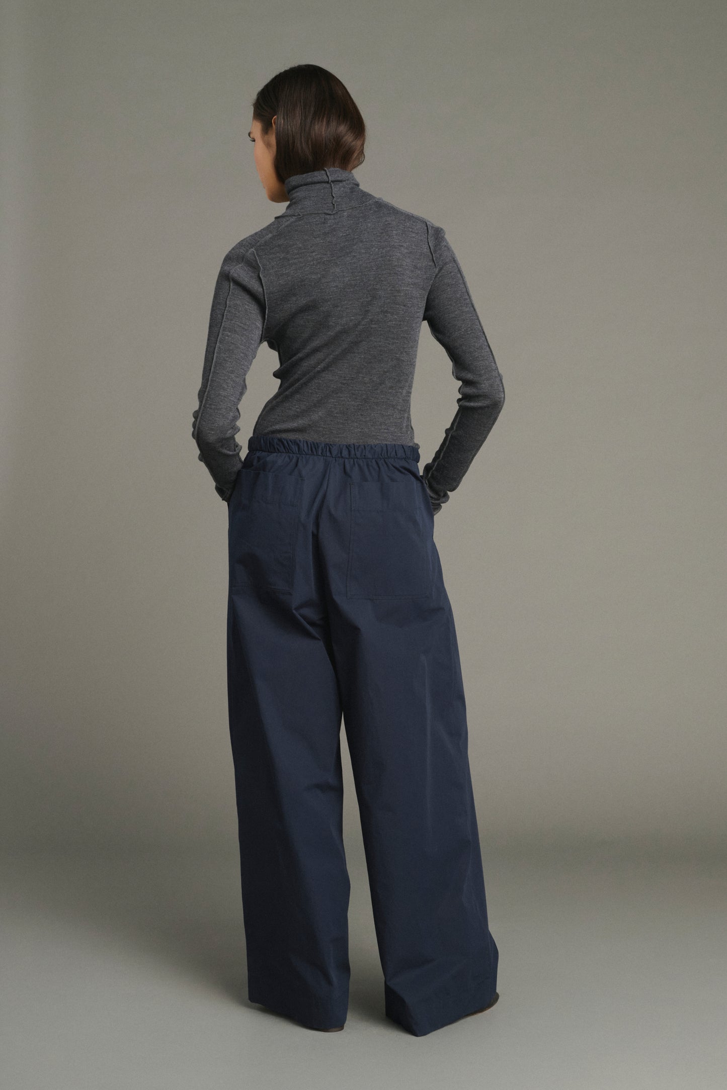 Camiseta Lois - Gris Antracita - Lana - Mujer