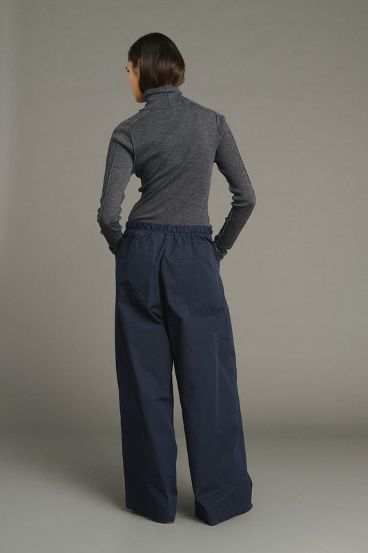 Camiseta Lois - Gris Antracita - Lana - Mujer