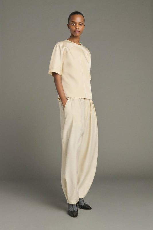 Pantalón Vernon - Écru - Mujer