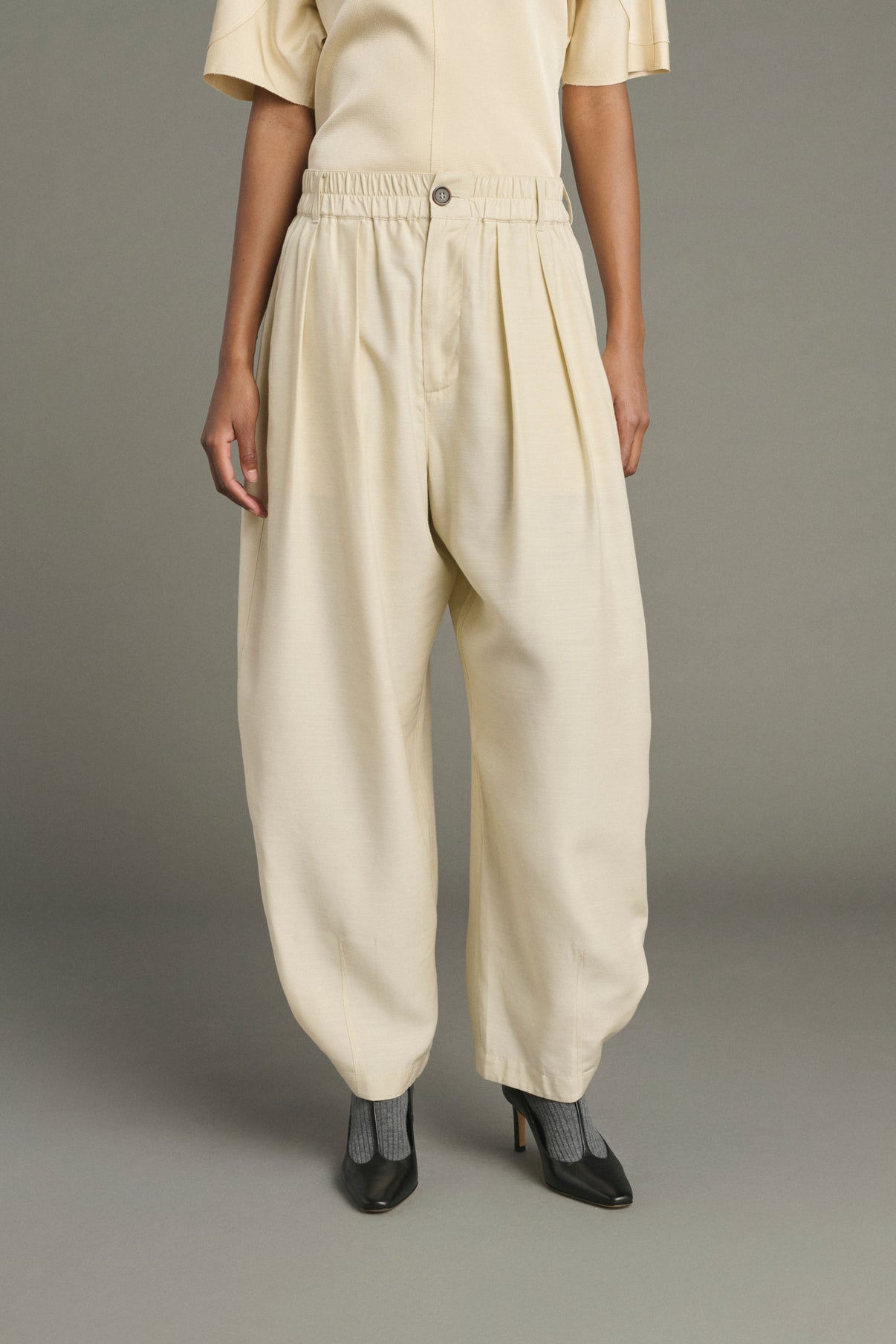 Pantalón Vernon - Écru - Mujer vue 3