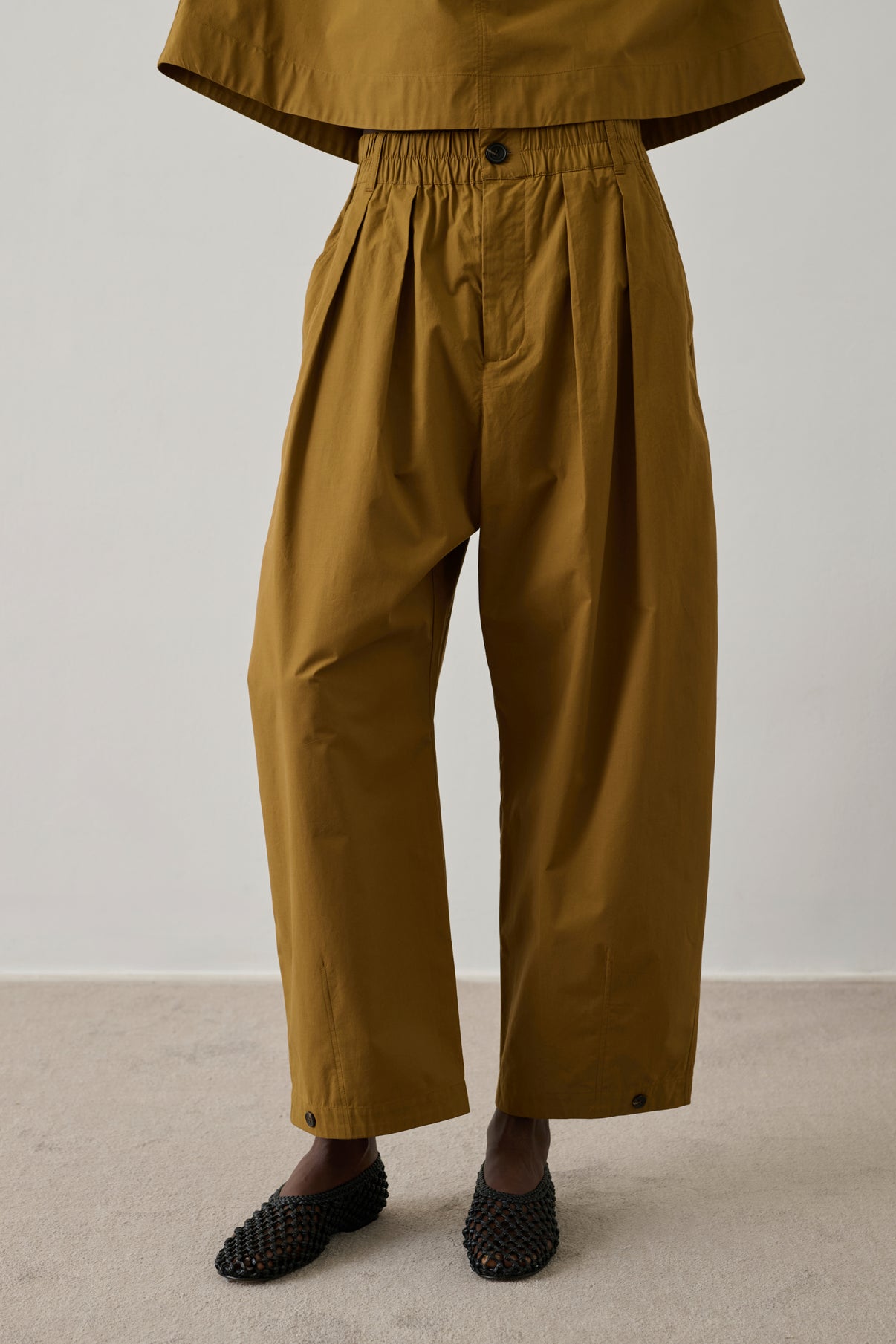 Pantalón Vernon - Caramelo - Algodón - Mujer vue 2