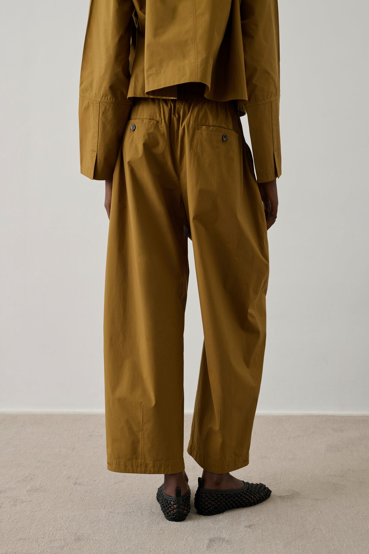 Pantalón Vernon - Caramelo - Algodón - Mujer vue 3