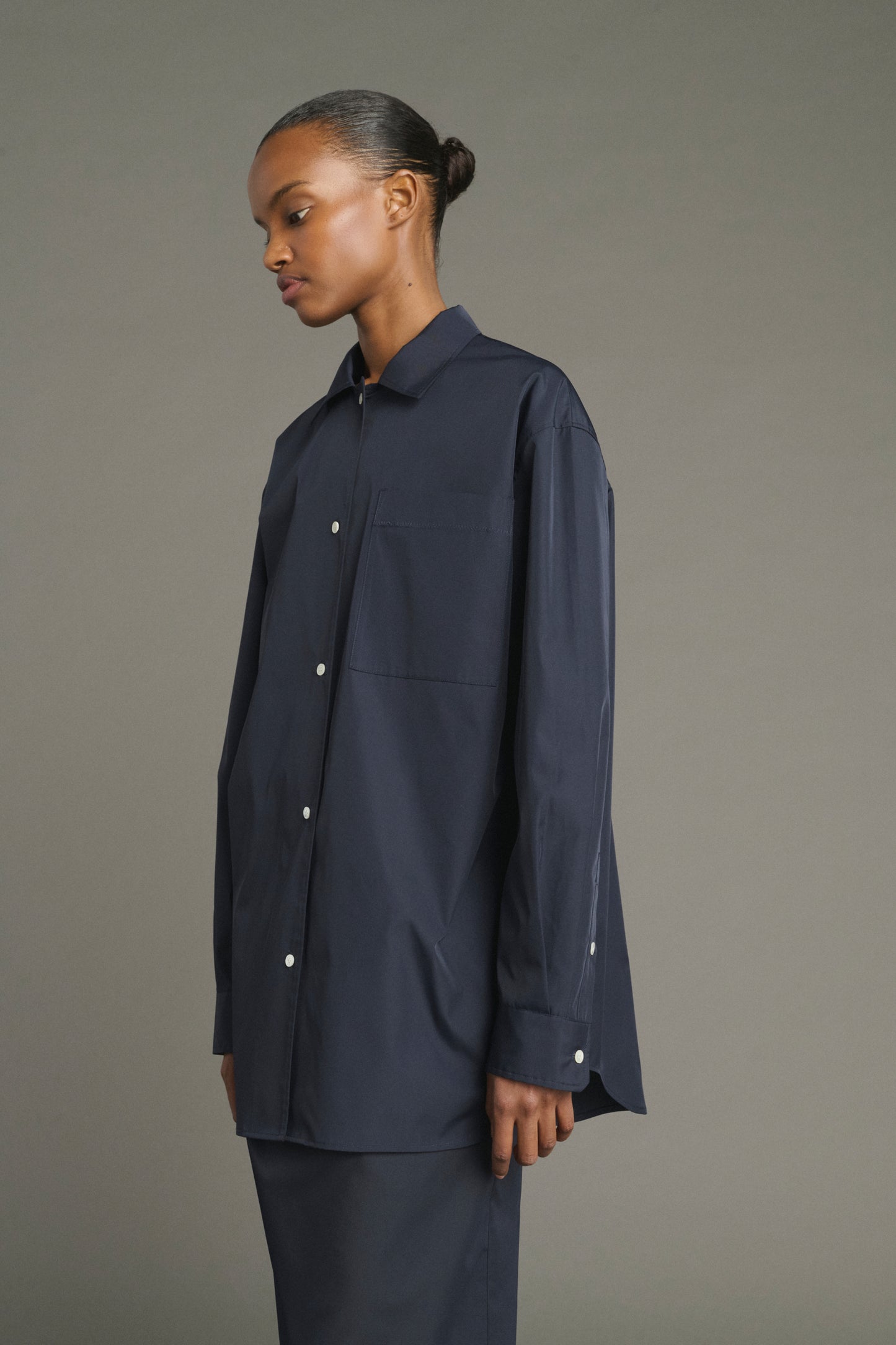 Camisa Kita - Navy - Mujer