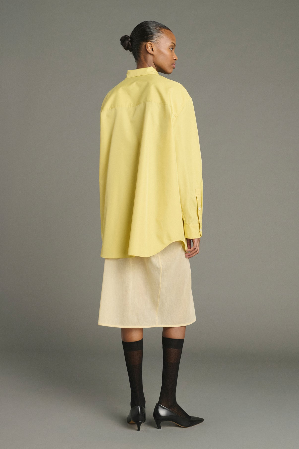 Camisa Kita - Amarillo/Beige - Mujer vue 2