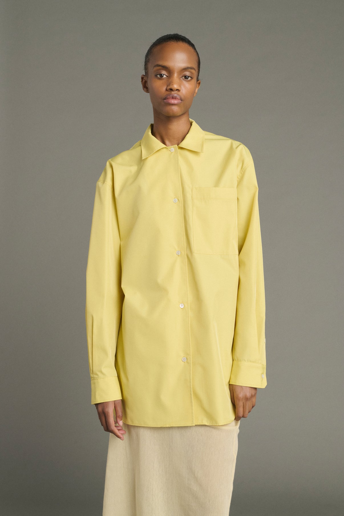 Camisa Kita - Amarillo/Beige - Mujer vue 3