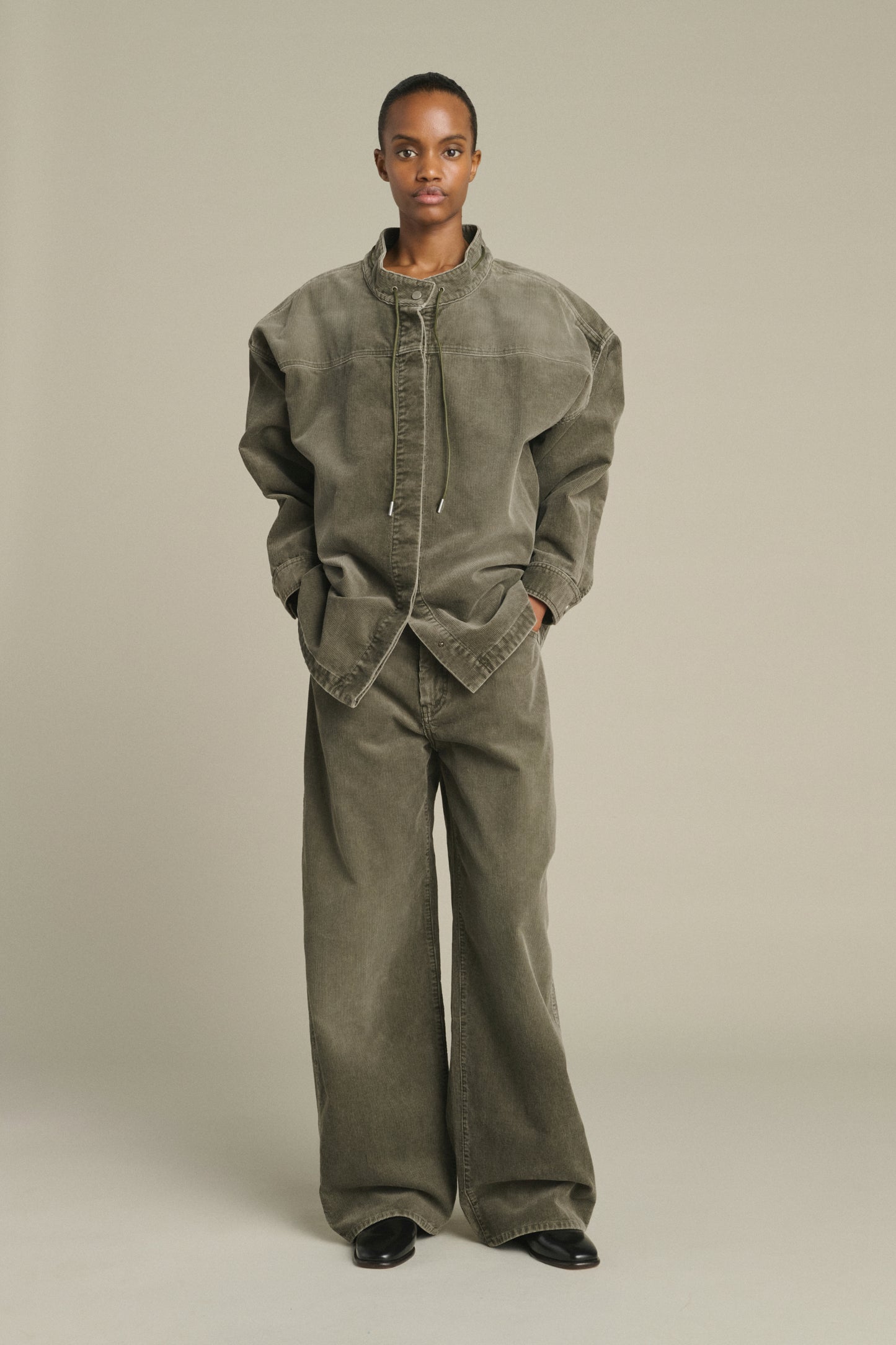 Camisa Lima - Gris - Algodón - Mujer