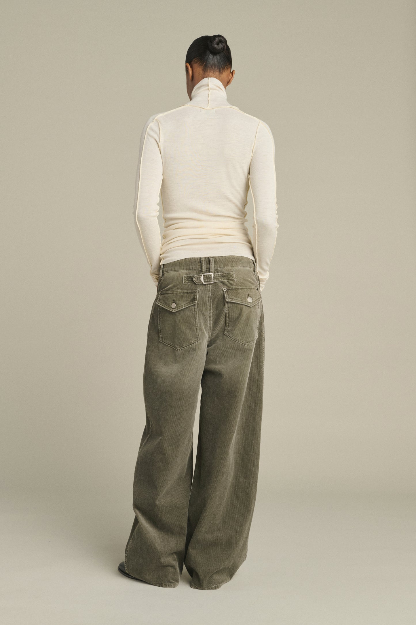 Pantalón Hunter - Gris - Algodón - Mujer