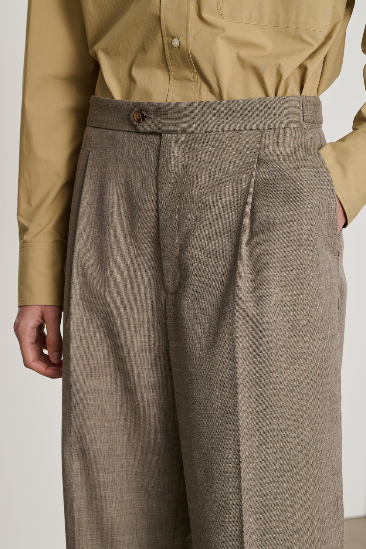 Pantalon Sulpice - Gris/Beige - Femme vue 3