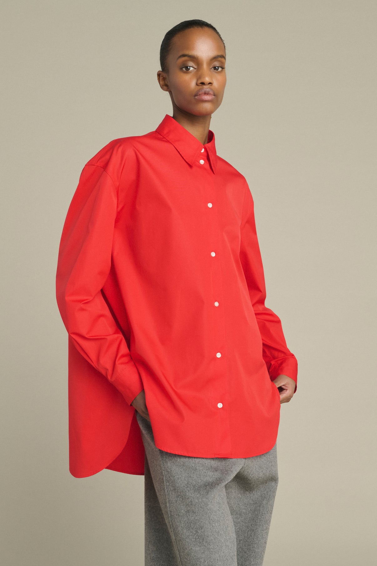 Camisa Grenade - Rojo - Algodón - Mujer vue 3
