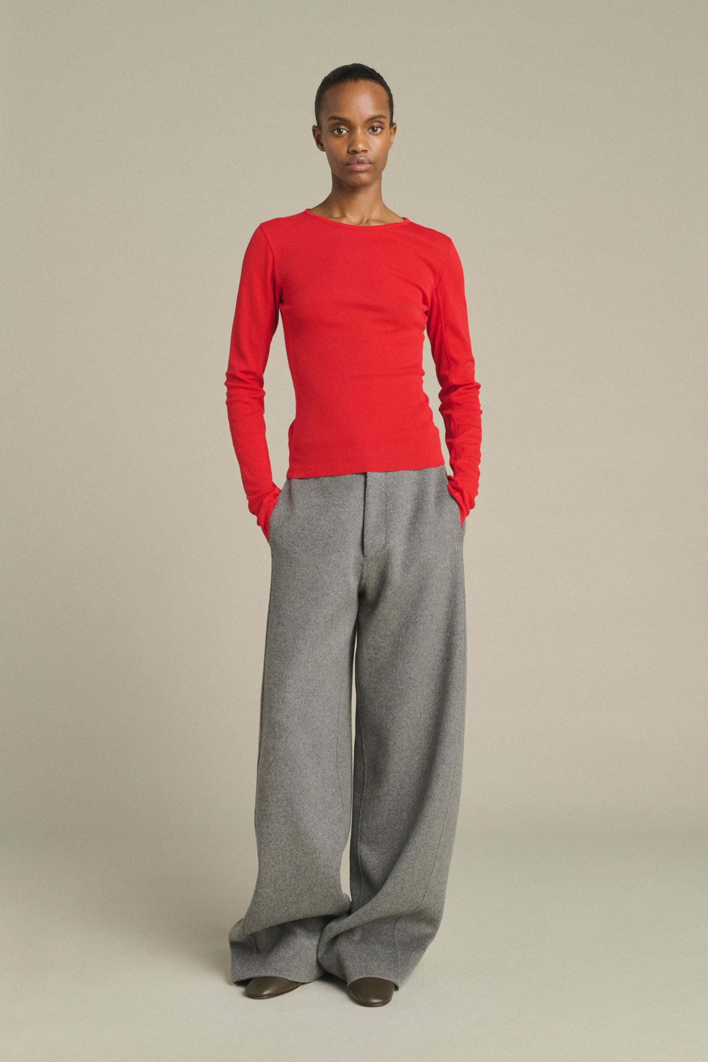Camiseta Lester - Rojo - Algodón - Mujer