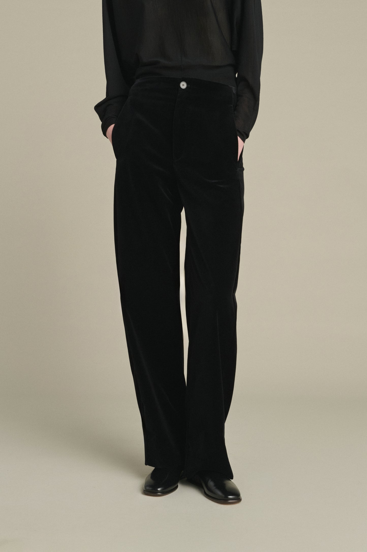 Pantalón Celestin - Negro - Algodón - Mujer